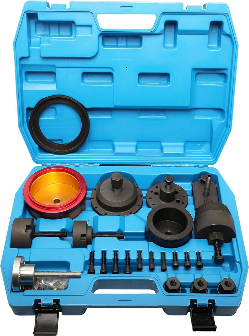 Crankshaft Oil Seal Remover installer Kit Front Rear Seal Tool Compatible with BMW N20 B38 N40 N42 N45 N45T N46 N46T N52 N53 N54 N55 Engine (for 12 models engine)