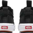 Vans Unisex-Child Range Exp Shoe | Boys' & Girls' Athletic Sneakers for Walking, Hiking & Fashion (10.5 Little Kid, Mesh Black/White)