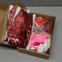 72 Pcs Valentines Day Decor Kit, Happy Anniversary Decorations - Balloon Set, 1000 Pcs Dark-Red Rose Petals, "I LOVE YOU" banner, Multi Decors For Romantic Decorations Special Night