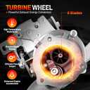 Turbo Turbocharger Kit with Gasket Compatible with 2016-2018 Hyundai Tucson 1.6L L4, Turbo Charger Replace# 28231-2B760 282312B760