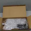 Snowflake Solar Christmas Pathway Lights, Set of 5 LED Outdoor Stake Lights, Waterproof Christmas Decorations for Garden, Yard, Lawn, Walkway, Patio Decor (5pcs Cold White)