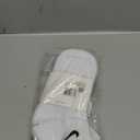 Nike Unisex Adult Everyday Cushioned Training Ankle Socks (3 Pairs) (Large, White/Black)
