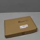 Macarrie 24 Packs Flameless Taper Candles Battery Operated Fake 11 Inch Long Candlelight LED Flameless Candlesticks Flickering Tapered for Spring Summer Wedding(Black)