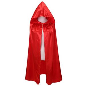 VGLOOK Kids Halloween Costumes Christmas Cloak with Hood 5-7 Years red 80