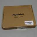 NDakter Bike Locks Heavy Duty Anti Theft, Bicycle U Lock for Ebike, 18mm Shackle, 6FT Steel Security Cable with 3 Keys for Electric Escooter, Motorcycle, Moped, Dirt-Bike, Tri-Bike Wheel Lock Sturdy