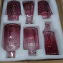 Glass Bud Vases Set, 12pcs Purple Small Flower Vases in Bulk