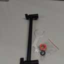 NearMoon Adjustable Shower Arm Universal Connection, Extension Arm, Adjust Angle to Upgrade Shower Experience, Easy to Install, Anti-leak (11 Inch, Matte Black)