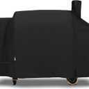 Arcedo Pellet Grill Cover Compatible with Pit Boss Sportsman 1100 and 1600, Heavy Duty Waterproof All Weather Protection Outdoor BBQ Wood Pellet Smoker Cover
