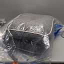 IPYNBAP Bench Cushion, 42 x 16 Inch Patio Furniture Cushions with Durable Ties, Soft Memory Foam Bench Cushions for Indoor/Outdoor Furniture with Non-Slip Bottom, Kitchen&Dining, Dark Grey