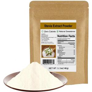 Pure Stevia Extract Powder without Erythritol 5.2oz(148g) - Highly Concentrated Stevia Powder Sweetener, Zero Calorie, No Artificial, Natural Sugar Alternative