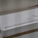 ChooChoo Bathroom Wall Cabinet, Over The Toilet Space Saver Storage Cabinet, Medicine Cabinet with 2 Door and Adjustable Shelves, Cupboard (White)