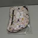 Deanfun Crossbody Bag for Women, Corgi Floral Print Water Resistant Belt Bag with Adjustable Strap for Workout Travelling Cycling