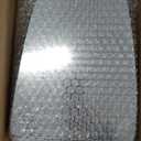 LHCDQSKCW Driver Left Side Upper & Lower Mirror Glass Compatible With Ford Transit T150 T250 T350 2015UP, Convex Heated Mirror Glass with Backing Plate