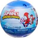 Zag Heroez Miraculous Miraculous 50500 Kwami Surprise Miracle Box Zag Heroez Blind Box - One of 6 - Wayzz, Tikki, Trixx, Plagg, Pollen, or Nooroo (Single Pack) and Mash'Ems 52162 Spidey and his Amazing Friends-Styles Vary, Licensed Squishies, Disney Spiderman, Mystery Collectables, Toys for Kids Aged 4+, (2 pack)