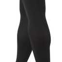 Truform 20-30 Mmhg Compression Stockings for Men & Women, Thigh High Length, Dot Top, Closed Toe, Black, Large (20-30 Mmhg)
