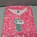 CiCiBird Womens Casual V Neck Blouses Button Down Shirts Long Sleeve Floral Print Business Work Tops (Pink, L)