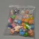 DIYDEC 50pcs Mini Resin Animal 50 Styles Tiny Resin Animals Miniature to Hide Little Small Animal Figures Bulk for Holiday Party Favors Bag Fillers Garden Dollhouse Crafts Decor