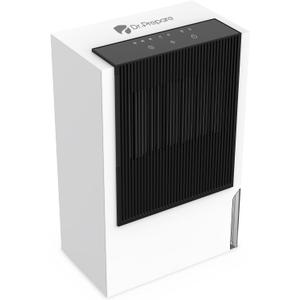 Dr. Prepare 101 oz (3L)/24H Dehumidifier with Drain Hose, 2 Working Modes with Timer, Ultra Quiet, Auto Shut Off, Portable for Home, Bathroom, Basement, RV, Office, Boat