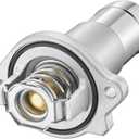 BDFHYK 902-847 Upgrade Aluminium Coolant Thermostat Housing Assembly Compatible with Hummer H3 H3T, compatible with Chevy Colorado, compatible with GMC Canyon 2.8L 2.9L 3.5L 3.7L Replace 12622316