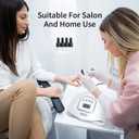 JODSONE U V LED Nail Lamp, Nail Dryer for Gel Polish, Led Light with Automatic Sensor & 4 Timers (Milky White)