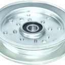 GELASKA 116-4665 Flat Idler Pulley Replaces 126-9187, 136-5405, 132-5156, 1-403186, E403186 for Toro 23522, 33522, 74141, 74141TE Z Master Commercial 2000 Series Riding Mowers