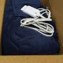 Sunbeam The Extra -cozy, Extra-Long Microplush & Sherpa Heated Throw