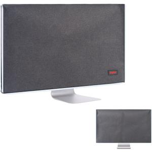 Monitor Dust Cover 24 inch Anti-Static Dustproof LCD/LED/HD Panel Case Computer Screen Protective Sleeve Compatible with iMac 24 inch PC, Desktop and TV, Black