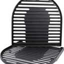 Uniflasy Cast Iron Grill Cooking Grates for Coleman Roadtrip Swaptop Grills LX LXE LXX, 2 Pack