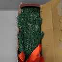 Juegoal 24 Inch Mini Christmas Tree Set, Table Top Artificial Christmas Trees with 50 LED Lights, Ornaments and Red Berries, Best DIY Christmas Decorations (Green)