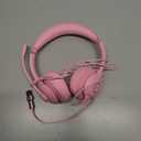 USB-C/USB-A Wired Headset with Noise Cancelling Microphone | On-Ear Office Headphones for PC/Laptop | Mute Button & All-Day Comfort for Call Center, Video Conferencing, Remote Work,Online Class-Pink