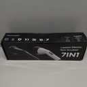 Leebein Electric Spin Scrubber, Cordless Cleaning Brush for Bathroom Shower Tub, IPX7 Waterproof Power Scrubber with 7 Brush Heads, Extendable Long Handle and 2 Speeds Scrubber for Bathtub Floor