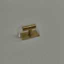 VAEHOLD Wall Towel Hooks, Heavy Duty Sticky Holder Waterproof Towel Hooks for Hanging Coat, Clothes, Closet Hook Wall Mount for Kitchen (Gold, Adhesive 1 Pack)