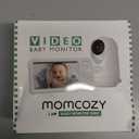 Momcozy Video Baby Monitor, 1080P 5" HD Baby Monitor with Camera & Wall Mount, Infrared Night Vision, 5000mAh Battery, 2-Way Audio, Temperature Sensor, Lullabies, 960ft Range, Ideal for New Moms, BM01