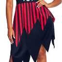 Morph Adult Pirate Costume Women Halloween Lady Pirate Outfit Cast (X-Large)