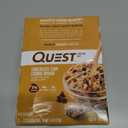 Quest Nutrition Chocolate Chip Dough Cookie Protein Bars, 21g Protein, 1g Sugar, 4g Net Carb, High Fiber, Gluten Free, Keto Friendy, 12 Count