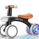 Umatoll Colorful Lighting Baby Balance Bike Toys for 1 Year Old Boys Gifts, Adjustable Seat Baby Walker, One Year Old Boy Birthday Gifts, 12-24 Months Toddler First Ride on Toys
Amazon's Choice