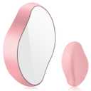 Crystal Hair Eraser for Women and Men, Reusable Crystal Hair Remover Magic Painless Exfoliation Hair Removal Tool, Magic Hair Eraser for Back Arms Legs (Pink)
