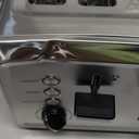 Hamilton Beach 4 Slice Toaster with Extra-Wide Slots, Bagel Setting, Toast Boost, Slide-Out Crumb Tray, Auto-Shutoff & Cancel Button, Stainless Steel (24798)