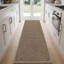 BEQHAUSE Kitchen Runner Rugs 32"x84", Kitchen Mats for Floor, Taupe