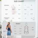 D-Sun Women Sleeveless Denim Vest Denim Halter Top Tie Backless Button Down Y2K Strapless Front Slit Sexy Jean Tank (Blue, XL)
