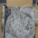 Heybly Cat Tree, 49.2 Inches Cat Tower for Indoor Cats, Spacious Cat House Condo with Hidden SpaceSturdy Steel TubeSoft Plush Top PerchCozy Hammock and Sisal Scratching Posts, Light Gray HCT200SW