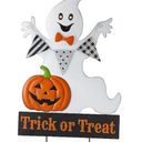 Glitzhome 2.67-ft Lighted Ghost Yard decoration