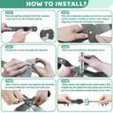 IV Pole with Wheels,47 to 100In Infusion Floor Stand Telescopic with 4 Hooks IV Bag Holder Stand Portable Feeding Pump Stand Stainless Steels Pipe Extension Pole IV Influsion Pole (Silver)