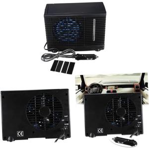 Portable Car Air Conditioner Portable for Car Small Air Cooler Small Unit Portable Air Conditioner Socket Air Conditioner Rechargeable Air Cooler Air Cooling Fan Plug Black