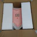 Heart Plates Valentines Day Decor: 4pcs Pink White Heart Shaped Ceramic Dessert Plates Porcelain Galentines Day Plates, Romantic Valentines Day Decorations for the Home Gifts Party Supplies