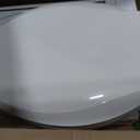 KOHLER 4636-RL-0 Cachet ReadyLatch Elongated Slow Close Toilet Seat, Soft Close Toilet Seat Quiet Lid, Contoured Grip-Tight Bumpers Installation Hardware, Apartment Essentials, White