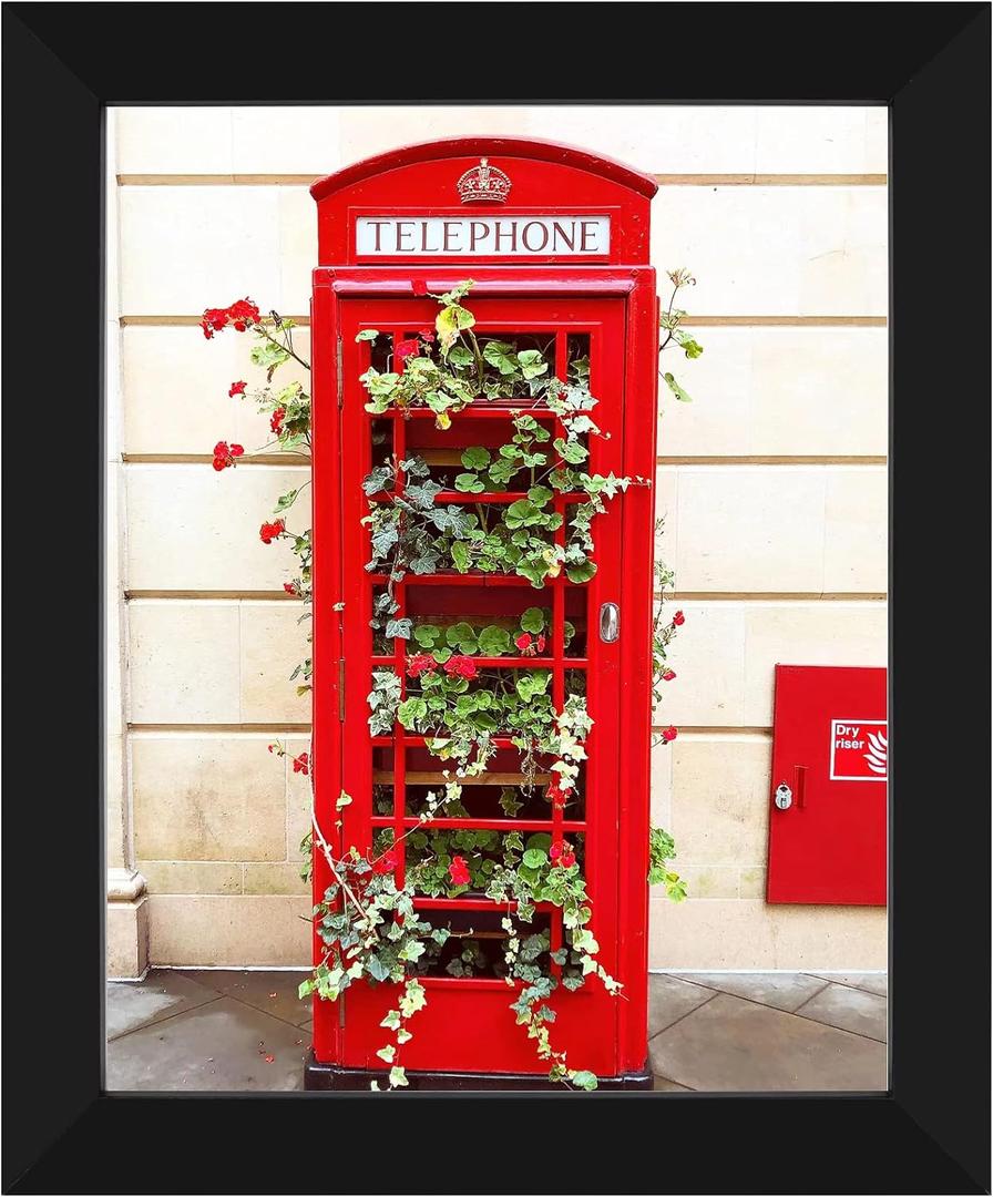 SESEAT Black 8x10 Picture Frame, Photo Frame for Wall Mounting or Tabletop Diaplay, 1 Pack