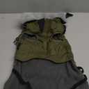 Doglay Dog Coat with Harness, Reflective Warm Dog Jacket Waterproof Puppy Winter Coat for Cold Weather, Adjustable Fleece Jacket for Small Medium Large Dogs (ArmyGreen), S