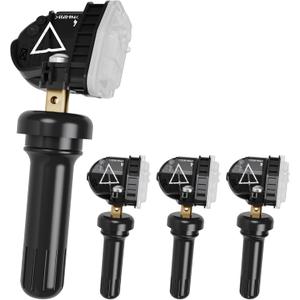 TPMS Sensor,4pcs 433MHz Tire Pressure Monitor Sensors Compatible with Chevy Cadillac Buick GMC Replace OE# 13598773,13516165