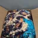 Leopard Print Kids Comforter Set King Size,Boys Girls Adults Bedroom Decor,Black White Cow Fur Texture Down Comforter,Abstract Animals Skin Bedding Set,Rustic Farmhouse Duvet Insert,2 Pillowcases